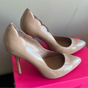 Betsey Johnson Nude Heels